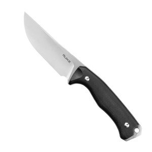 Puukko RUIKE F186-MB D2, musta Micarta