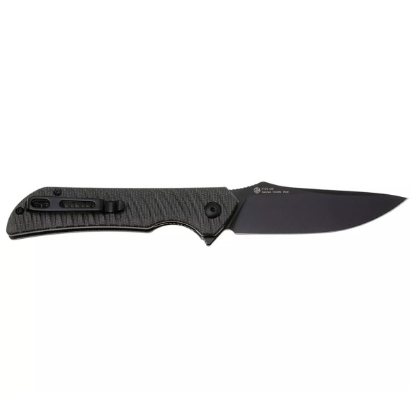 Taittoveitsi P123-MB, musta Micarta