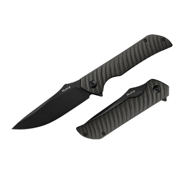 Taittoveitsi P123-MB, musta Micarta
